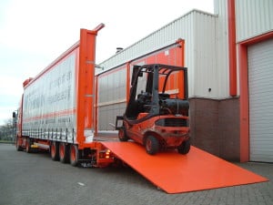 forlift in truck special logistics
