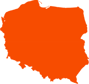 Transport Polen - Kaart